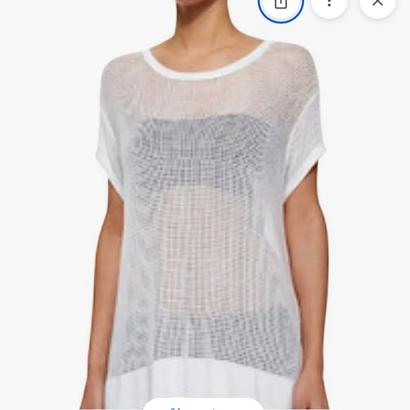 rag & bone Tops - rag & bone Odette Mesh-Knit Tee